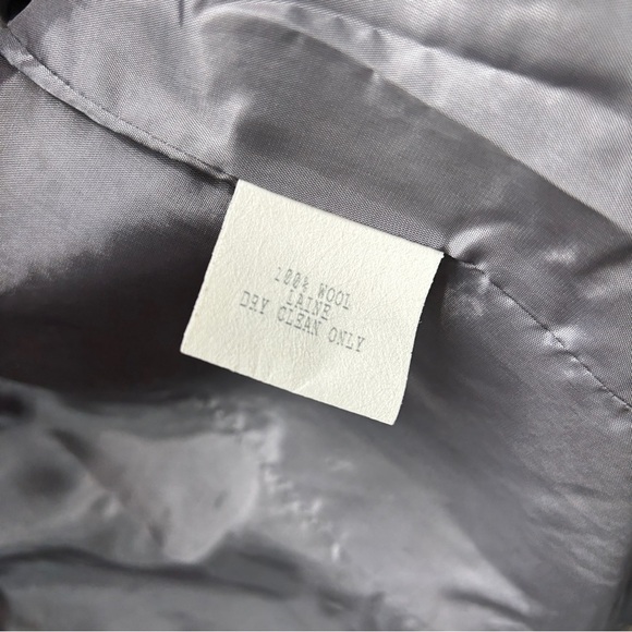 Lafayette 148 New‎ York Gray Striped Wool Single Button Blazer Size 8 - Picture 3 of 7